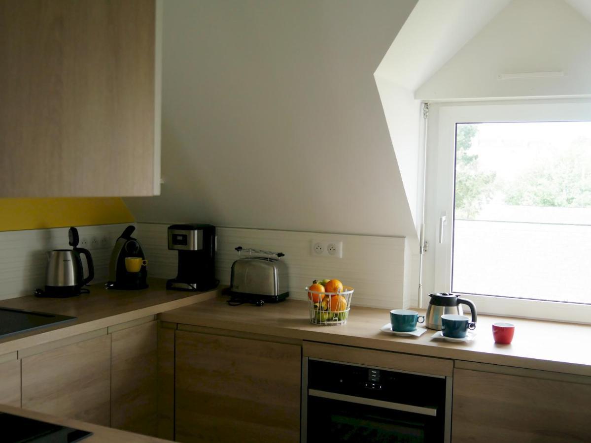 Appartement Duplex 5 Personnes Vue Sur Le Port De La Trinite Sur Mer 외부 사진
